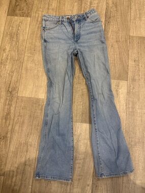 Wrangler Light Blue Women's Flare Jeans